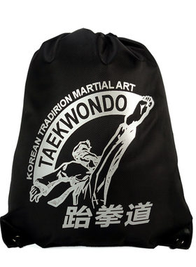 道郎◎TEKWOO钛武『空手道-风林火山』防水抽绳运动背袋 背包背囊