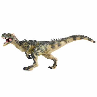 侏罗纪儿童实心仿真恐龙动物模型异特龙玩具跃龙摆件异龙男生礼物