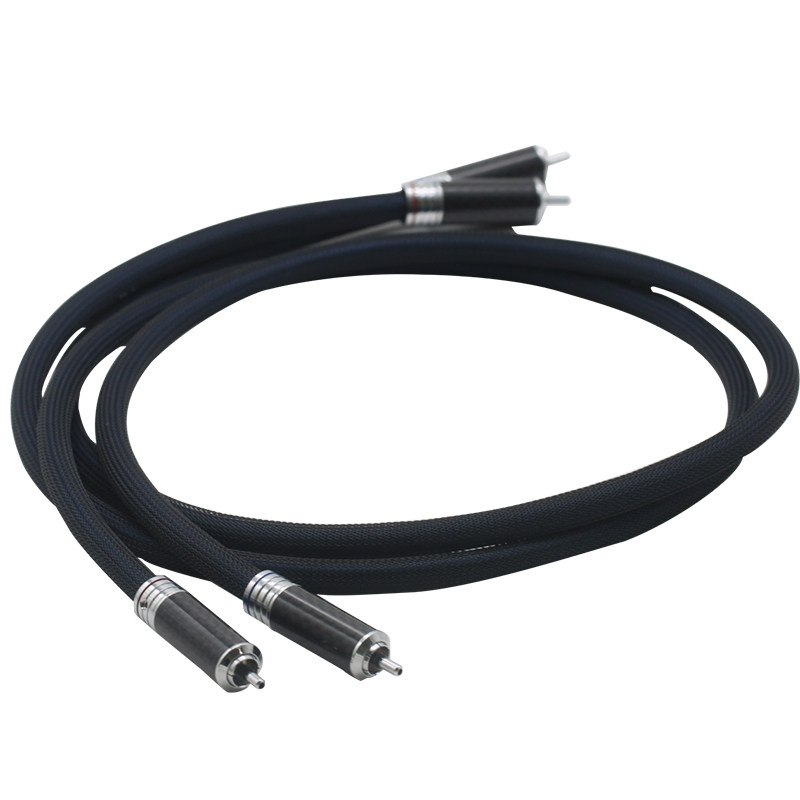 QED纯铜镀纯银平衡线 hifi公对母XLR线发烧音响麦克风卡侬信号线