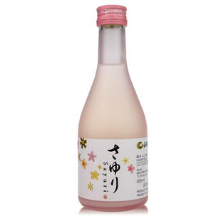 日本清酒白鹤小百合纯米酒浊酒原装进口米酒300ml女士酒洋酒包邮