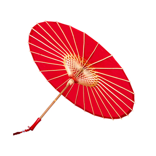 手工新娘伞特大号纯红竹伞油纸伞蕾丝中式结婚礼摄影旗袍秀禾汉服