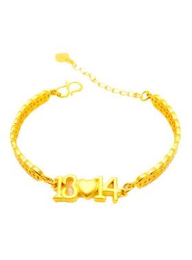 1314久不掉色日韩风数字时尚饰品