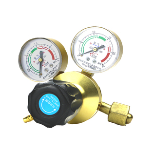 2L4L小氧气瓶阀门开关配件户外煤气罐焊炬焊枪表接头减压家用气割