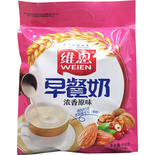 维恩418g营养冲水喝的饮品红枣核桃早餐奶袋装冲饮甜即冲即饮