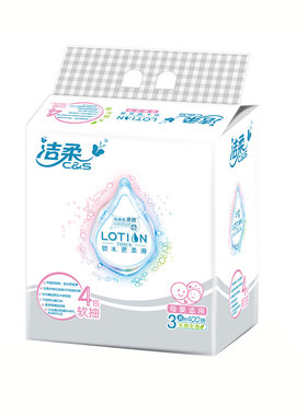 Lotion洁柔抽纸洁柔母婴面巾纸