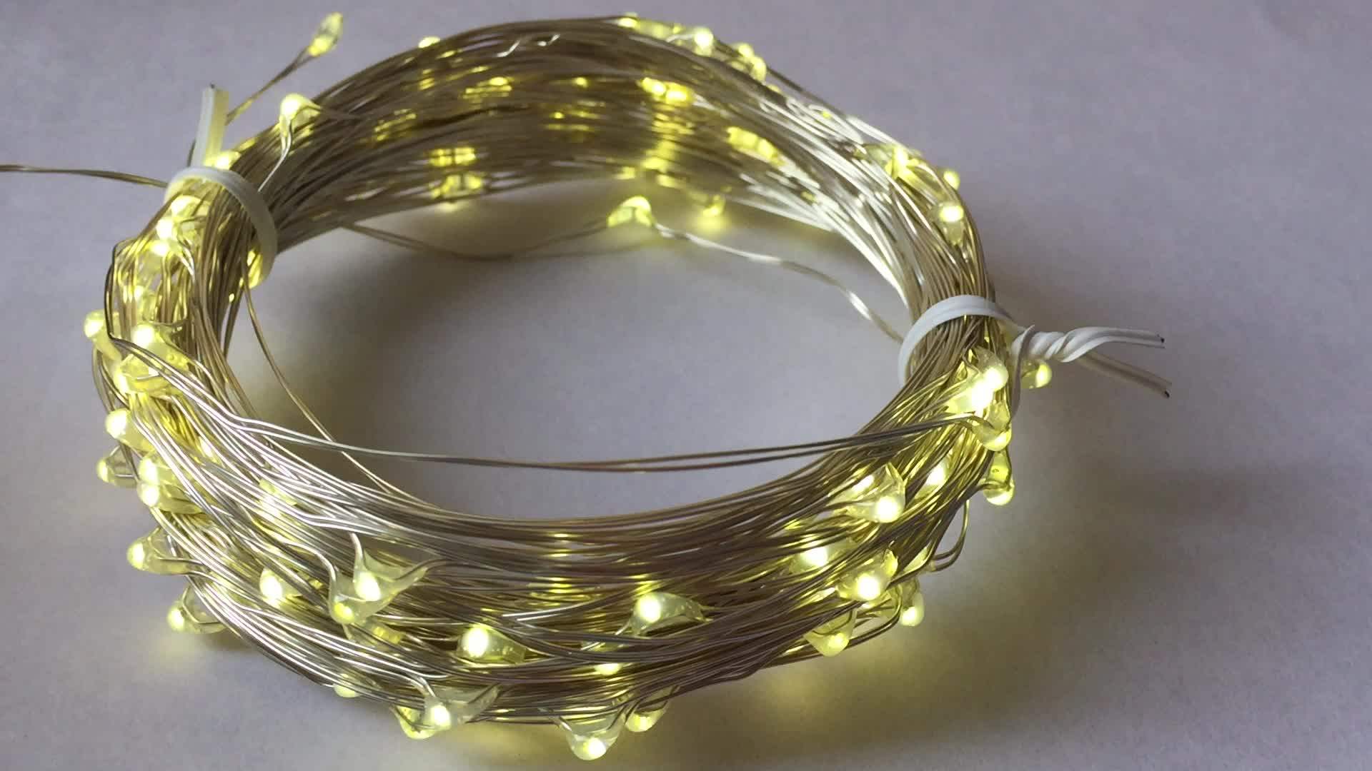 Alibaba Top Manufacturer Christmas 100l Led Battery String Lights