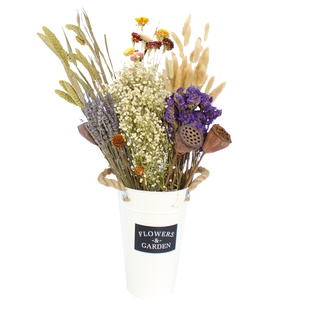 天然真大小黄麦穗干花花束开业花篮满天星服装店装饰礼品拍摄道具