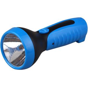 雅格LED小手电筒强光 可直插充电远射塑料露营探洞迷你便携家用