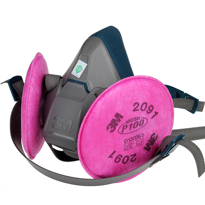 滤棉电焊烟玻璃面罩防尘面具