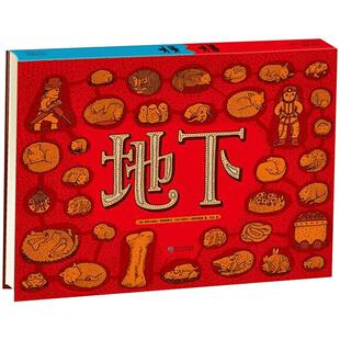 地下水下手绘百科科普读物绘本适合5岁6岁7岁8岁9岁10岁儿童课外阅读书籍蒲公英正版童书