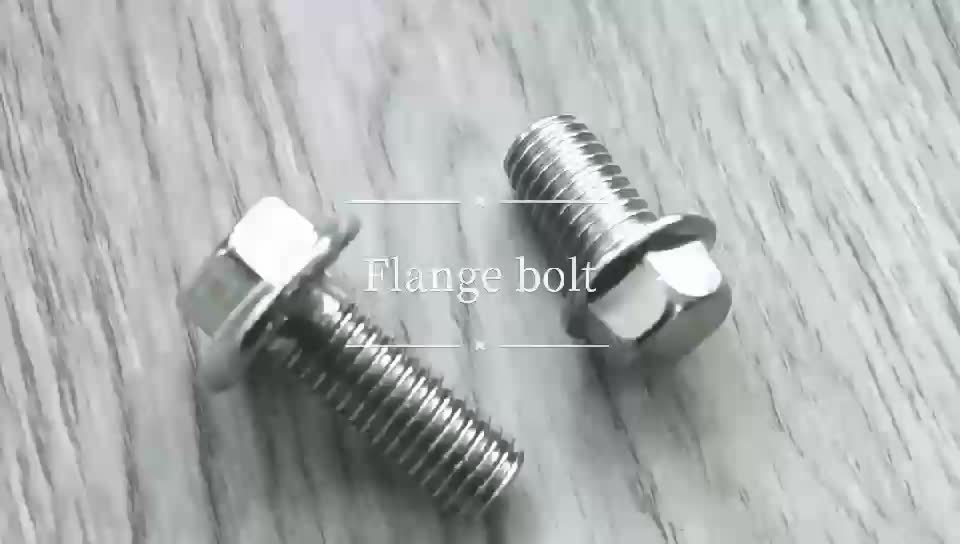 Grade 8 Black Flanged Bolts Carbon Steel Black Oxide M22 Hex Bolts
