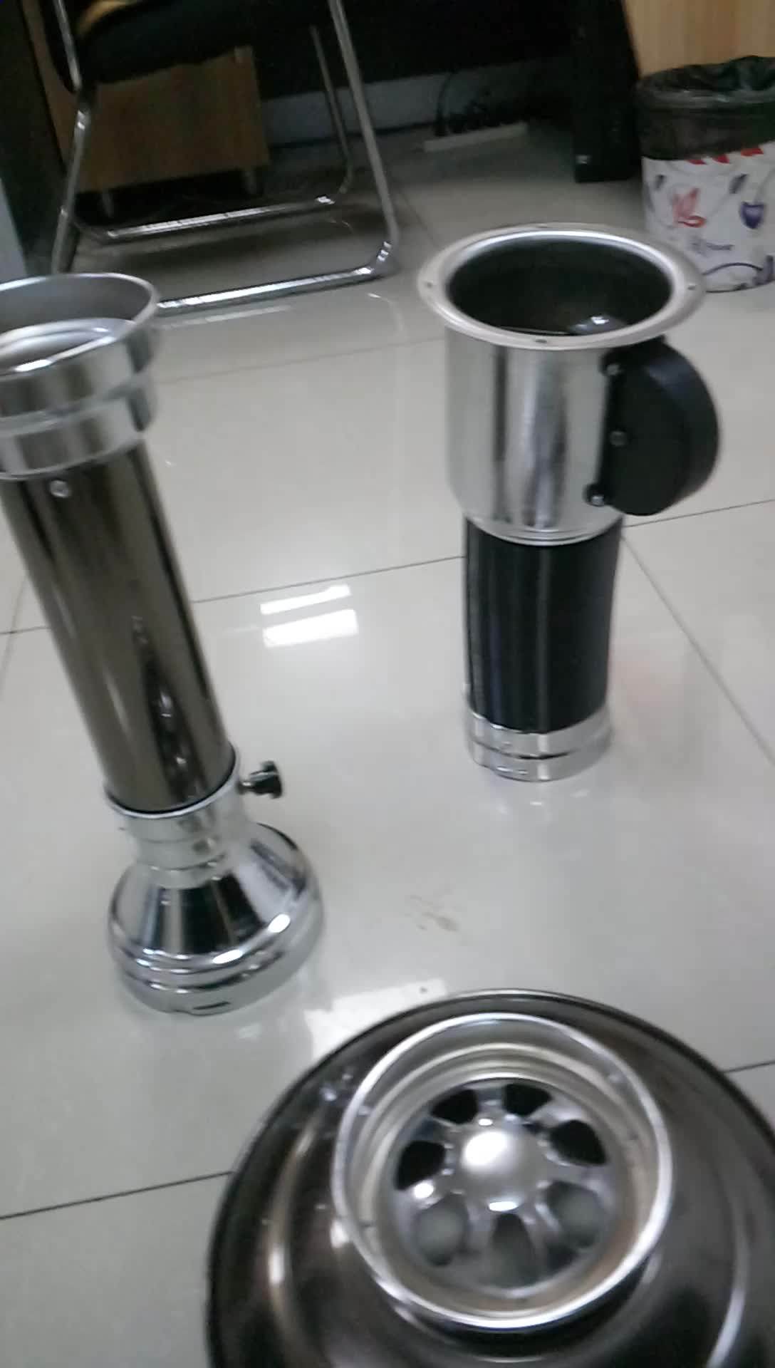 740*220mm Korean Bbq Restaurant Equipment Telescopic Bbq Exhaust Duct