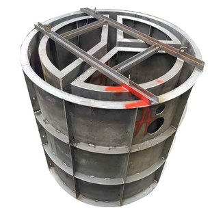 圆形排污检查井钢模具混凝土观察井井筒饮水井体钢模板水泥蓄水井