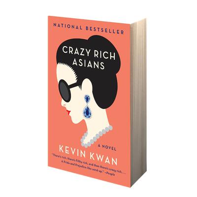 【中商原版】疯狂的亚洲富豪 英文原版 Crazy Rich Asians Kevin Kwan 摘金奇缘 我的超豪男友 好莱坞浪漫喜剧电影原著小说