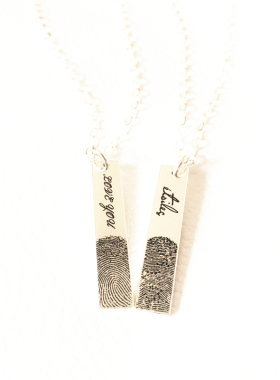 diy可刻字军牌风原创项链定制
