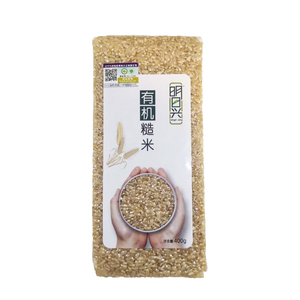明日兴有机糙米 轻食健身杂粗粮煮粥米胚芽大米糙米饭