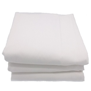 的确良布白布拼布地摊布床单布匹纯色手工布料diy背景立裁白坯布