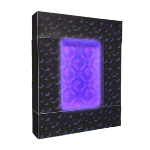 地狱传送门 猪灵 劫掠兽 疣猪兽 我的世界地下城纸模型送孩子礼物