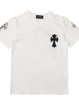 欧美失踪ins情侣纯棉短袖T恤