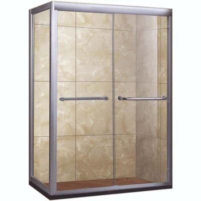 卫生间干湿分离浴室L形淋浴房