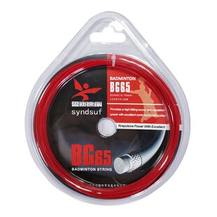 正品syndsuf BG65羽毛球拍线羽毛球线耐打高强度编织羽线24-28磅