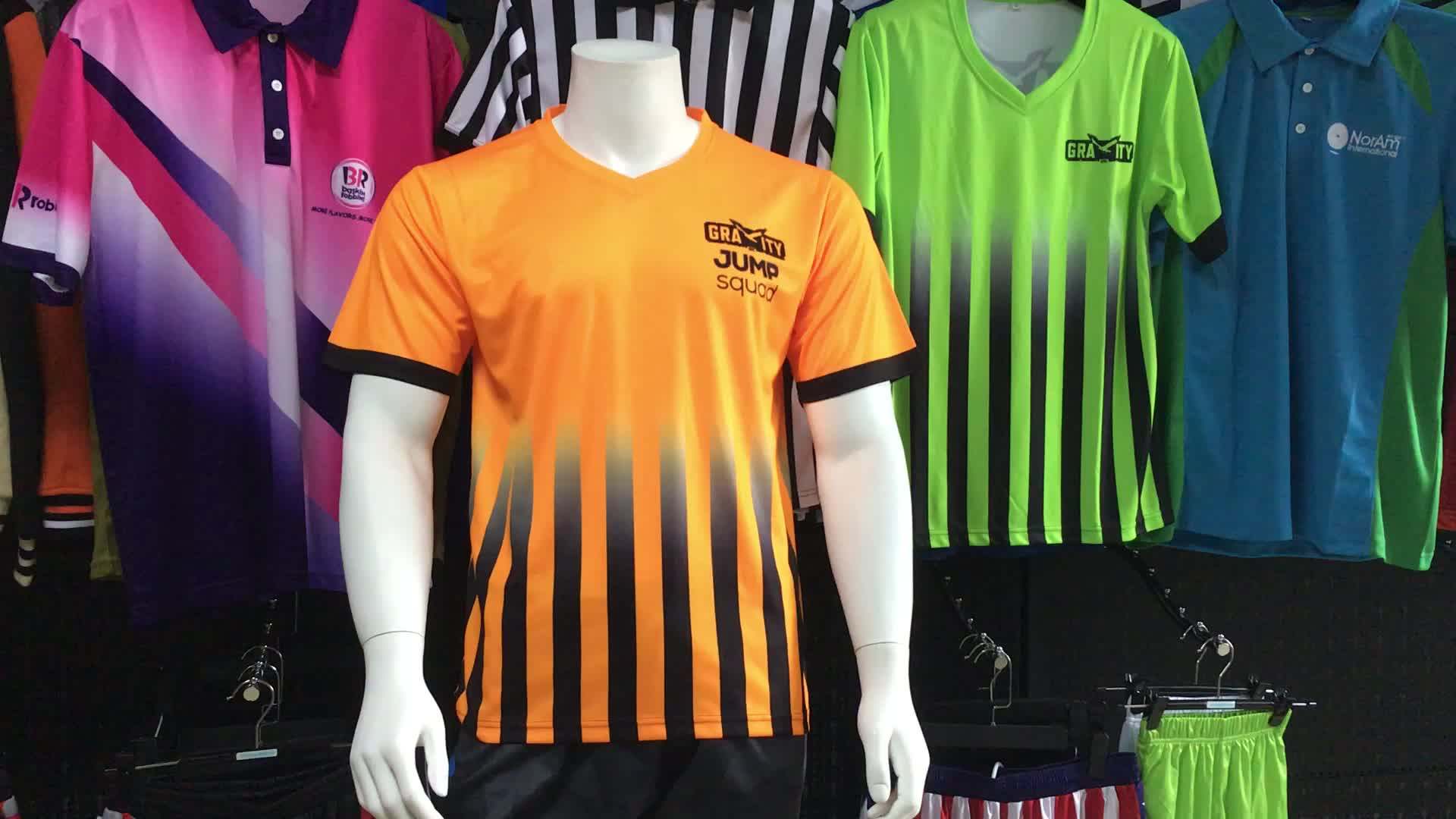 Dye Sublimation Polyester Golf Polo Shirts/mans Customized Golf Polo