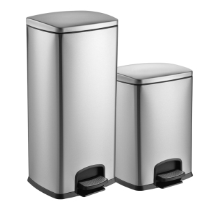 朗艺朗艺垃圾桶家用不锈钢厨房吸臭6升12升15升20升30升L40升50升