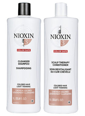 NIOXIN清洁控油密发洗发水护发素