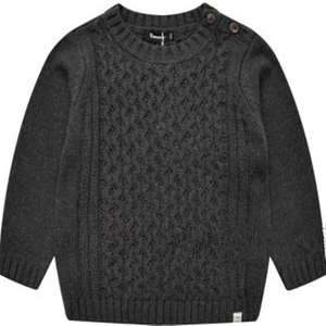 TWINKIDS小木马童装男女儿童麻花厚毛衣百搭毛衣针织衫