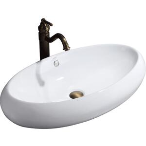 陶瓷艺术盆 白色卫生间洗漱台盆洗手盆洗脸洗面池 台上盆大尺寸