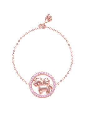 ihush/俏物悄语独角兽金戒指女