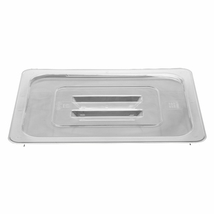 PC透明亚克力份数盆盖子麻辣烫菜盆保鲜盒自助餐盘果粉盒盖可配盆