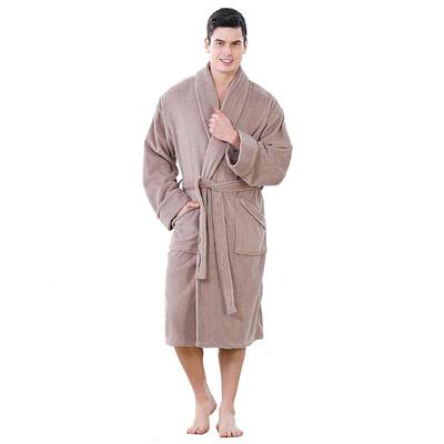 加肥加大加长男士浴袍毛巾料英玉