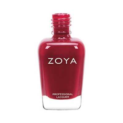 ZOYA指甲油波多尔紫酒红
