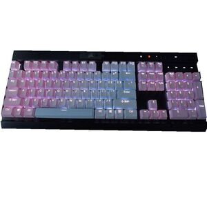 [匠染]海盗船K70K65K95专用蓝色妖姬彩虹PBT键帽-包邮送礼