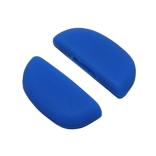 眼镜配件硅胶鼻垫卡扣鼻托近视镜套入式鼻梁垫半月形减压防滑托叶