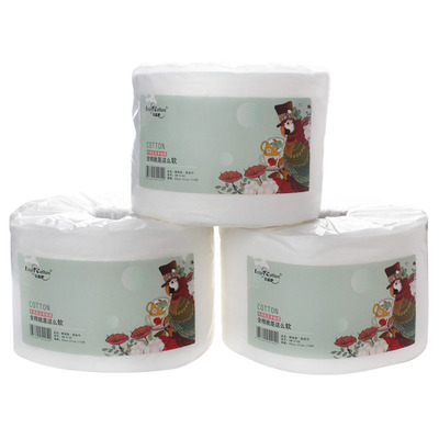 享棉吧无菌网纹一次性美容巾