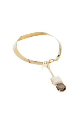 欧美白色水晶宝石项圈