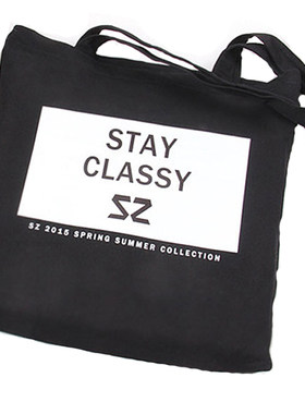 复古横向学生单肩手提斜挎帆布包