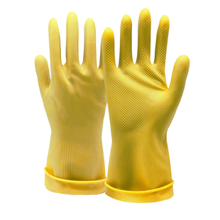 帮手仕橡胶手套女家务薄款厨房洗碗洗衣耐用防水耐磨牛筋乳胶手套