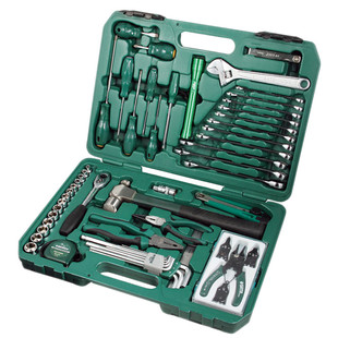 世达58件机械设备维修组套世达09516综合工具套装世达五金工具盒