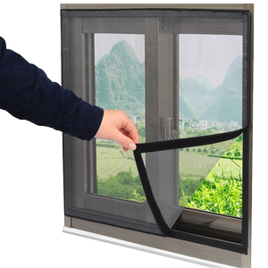 定做包边 魔术胶贴防蚊纱窗0.8*0.6m