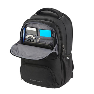 美旅商务双肩包男大学生背包14寸电脑背包韩版大容量旅行包AS5