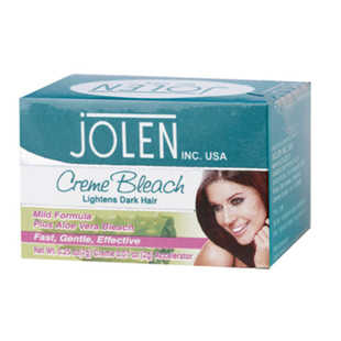 漂眉膏Jolen染眉膏半永久淡化眉毛脱色剂持久防水眉粉染色漂胡剂