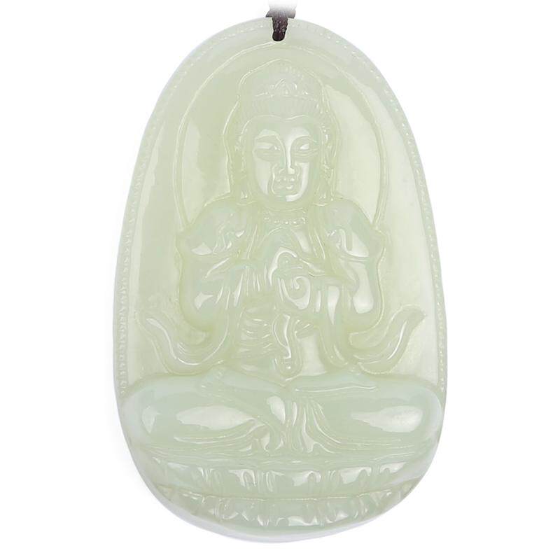 和田玉本命佛吊坠本命年属虎虚空藏文殊大势至普贤菩萨项坠男女