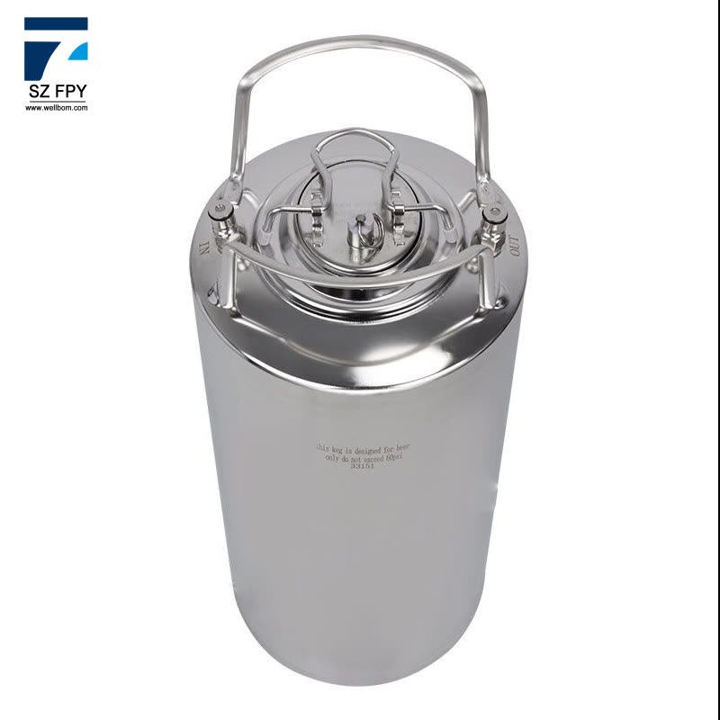 10l,15l,20l,30l,50l 1/6 1/4 1/2 Stainless Steel Stackable Barrel Euro
