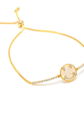 原创设计风开口炫彩镶钻手链