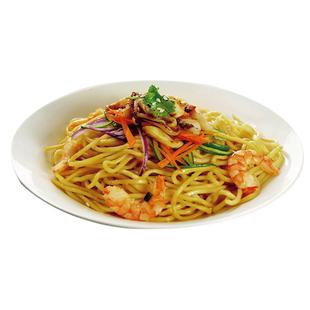 湾仔岛港式车仔面xo酱干拌面乌冬面非油炸速食方便捞面条箱装商用