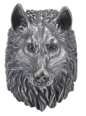 [自由X勇敢]复古狼王纯银戒指