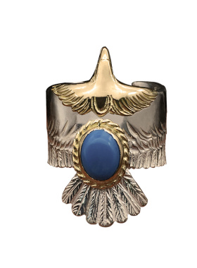 高桥吾郎纯银手工戒指